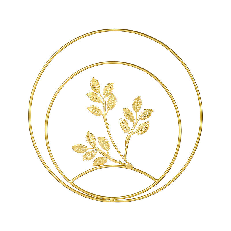 Nordic Style Luxury Metal Wall Hanging Decor for Living Room, Bedroom, Sofa Background Wall, Creative Metal Wall Art