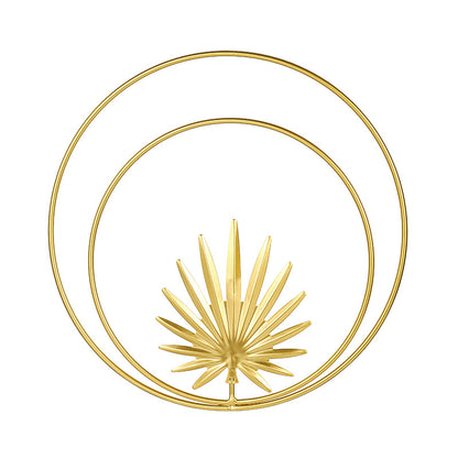 Nordic Style Luxury Metal Wall Hanging Decor for Living Room, Bedroom, Sofa Background Wall, Creative Metal Wall Art