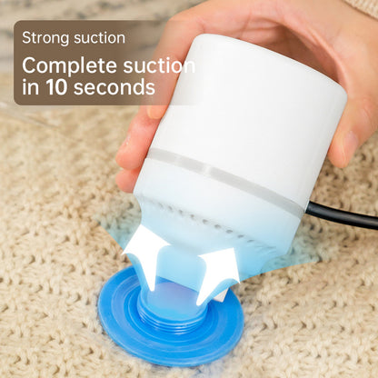 Electric Vacuum Pump (EU/US Plugs) for Storage Bags - Space-Saving Home/Travel