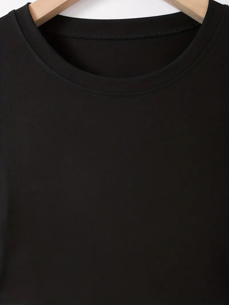 Women short top Christmas Crop Top