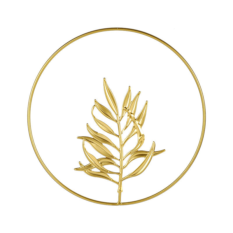 Nordic Style Luxury Metal Wall Hanging Decor for Living Room, Bedroom, Sofa Background Wall, Creative Metal Wall Art