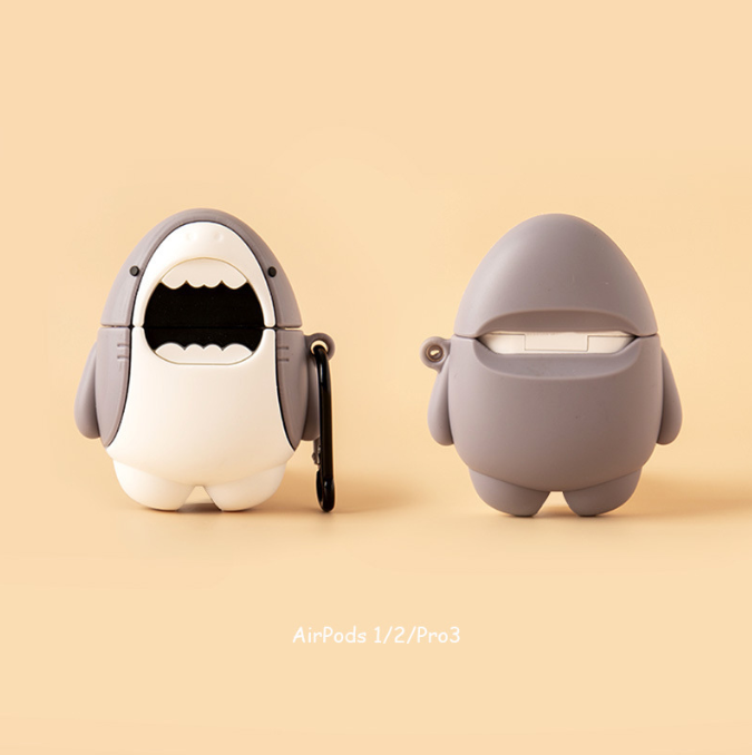 Suitable for Airpods Pro Protective Case Cartoon Silicone Apple 2/3 Generation 3 Bluetooth Headset Protective Case