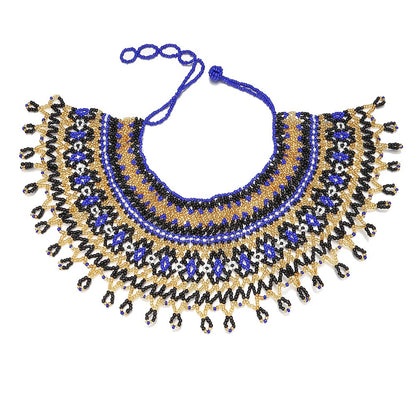 Beaded Clothing Necklace Assembly Beaded Clothing