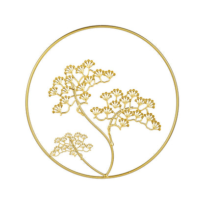 Nordic Style Luxury Metal Wall Hanging Decor for Living Room, Bedroom, Sofa Background Wall, Creative Metal Wall Art