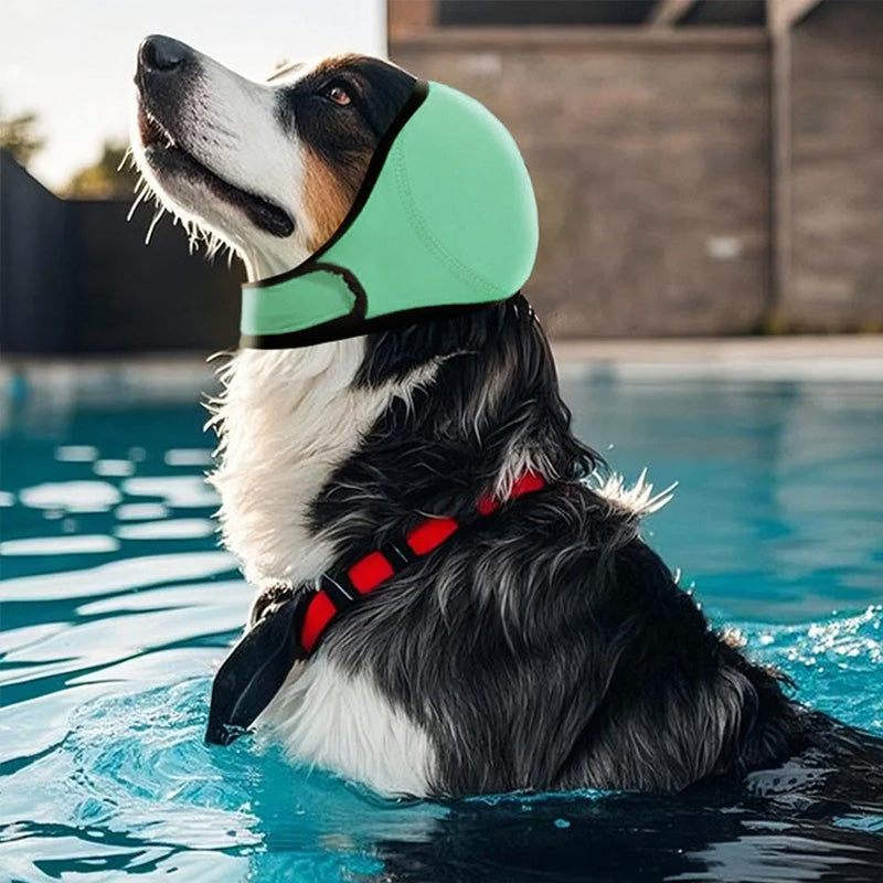 Waterproof Dog Ear Muffs: For Swimming/Grooming, Noise-Cancelling, Calming (Anxiety Relief & Shock Prevention)