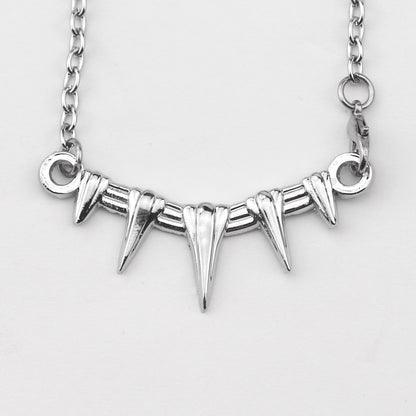 Marvel Black Panther Necklace Mens Pendant Metal Necklace