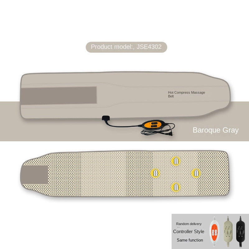 Heat Therapy Fat Burning Belt Lazy Heat Wrap Abdominal Waist Fat Shaker Far Infrared Electric Vibration Massage Sweat-Inducing Heating Waist Belt