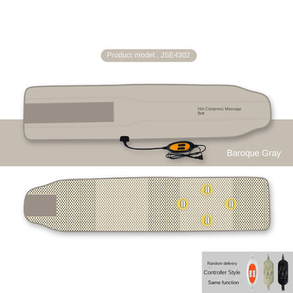 Heat Therapy Fat Burning Belt Lazy Heat Wrap Abdominal Waist Fat Shaker Far Infrared Electric Vibration Massage Sweat-Inducing Heating Waist Belt