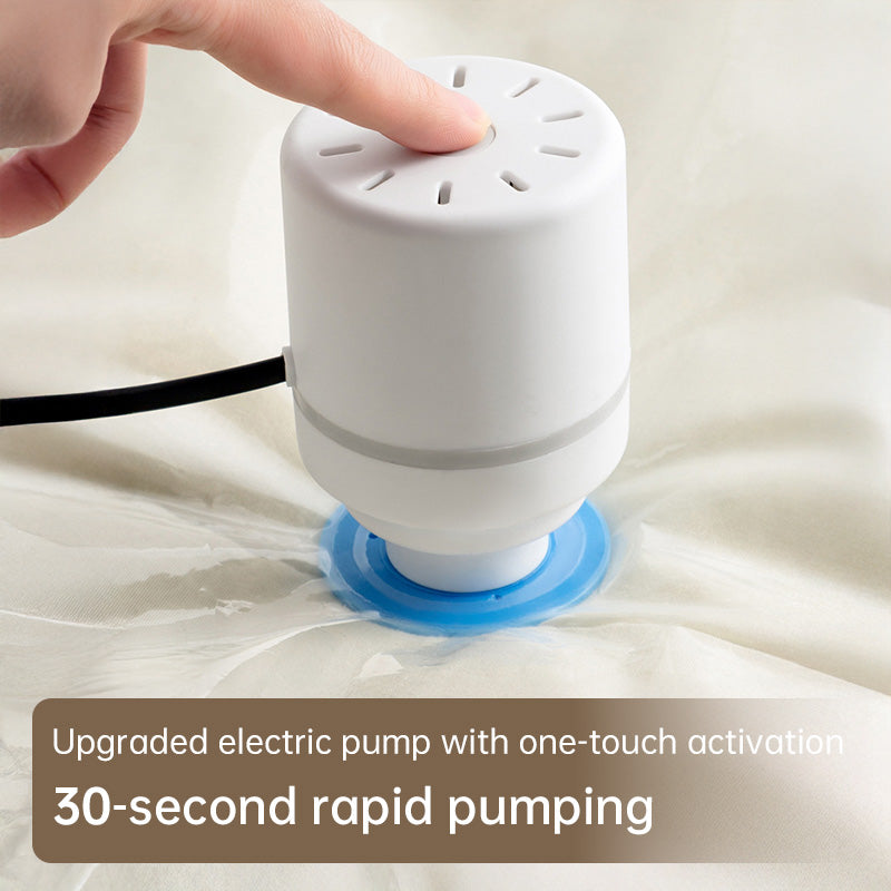 Electric Vacuum Pump (EU/US Plugs) for Storage Bags - Space-Saving Home/Travel