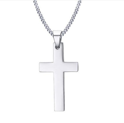 VNOX Classic Mens Cross Pendant Necklace 24