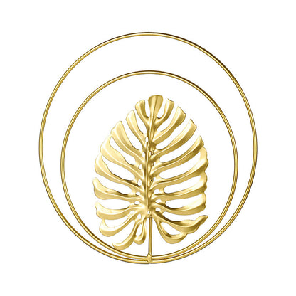 Nordic Style Luxury Metal Wall Hanging Decor for Living Room, Bedroom, Sofa Background Wall, Creative Metal Wall Art