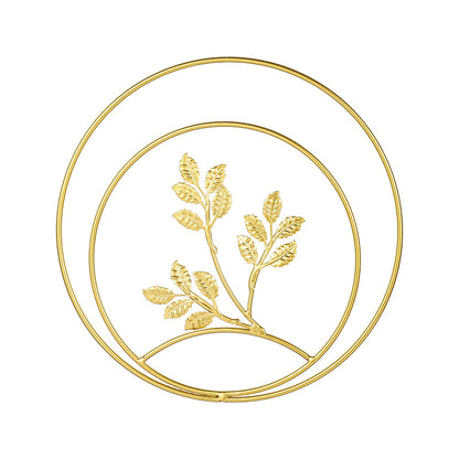 Nordic Style Luxury Metal Wall Hanging Decor for Living Room, Bedroom, Sofa Background Wall, Creative Metal Wall Art