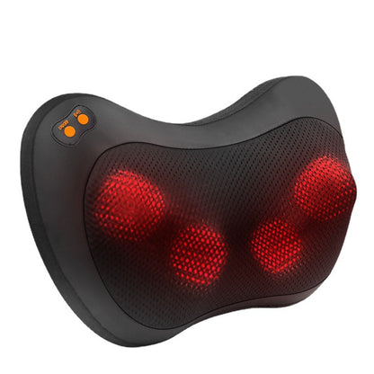 Electric Cervical Massage Pillow for Home and Car, Multi-Functional Shiatsu Massager for Back, Waist, Neck and Shoulder