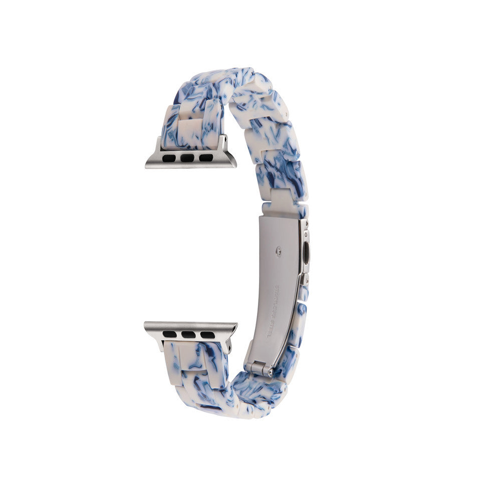 Applicable Apple iPhone Watch7 Smart Watch Band iWatch6543 Resin Strap Fashion Trend
