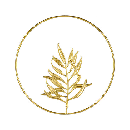 Nordic Style Luxury Metal Wall Hanging Decor for Living Room, Bedroom, Sofa Background Wall, Creative Metal Wall Art