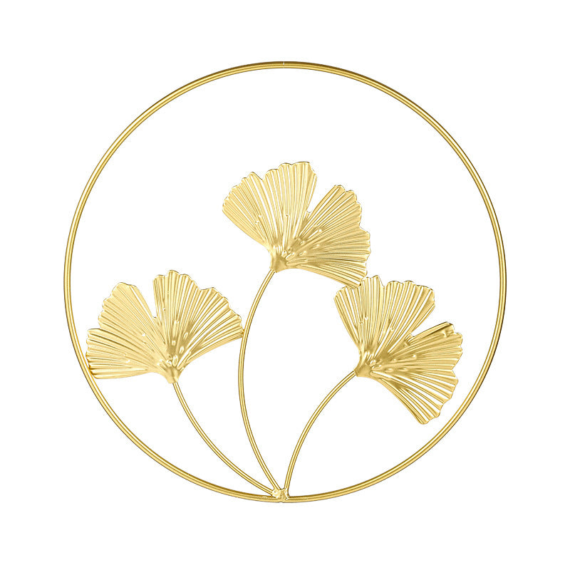 Nordic Style Luxury Metal Wall Hanging Decor for Living Room, Bedroom, Sofa Background Wall, Creative Metal Wall Art