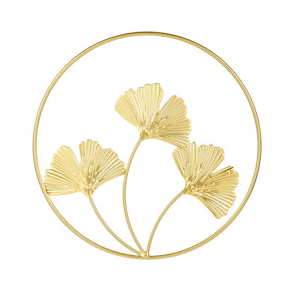 Nordic Style Luxury Metal Wall Hanging Decor for Living Room, Bedroom, Sofa Background Wall, Creative Metal Wall Art