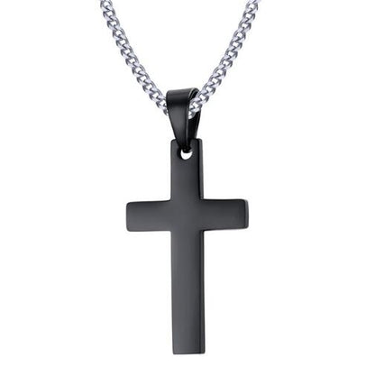 VNOX Classic Mens Cross Pendant Necklace 24