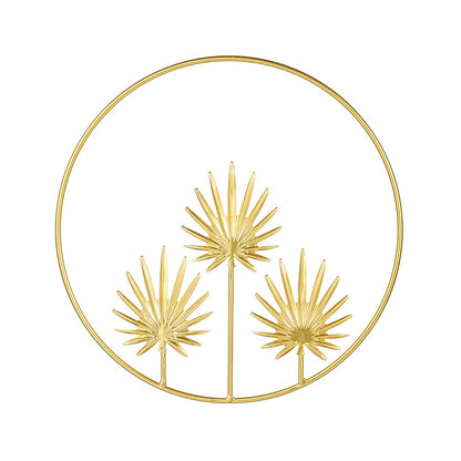 Nordic Style Luxury Metal Wall Hanging Decor for Living Room, Bedroom, Sofa Background Wall, Creative Metal Wall Art