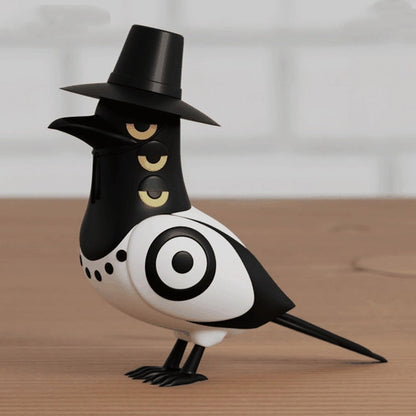 Kpop demon hunters witch hunting group tiger magpie ornament crow doll