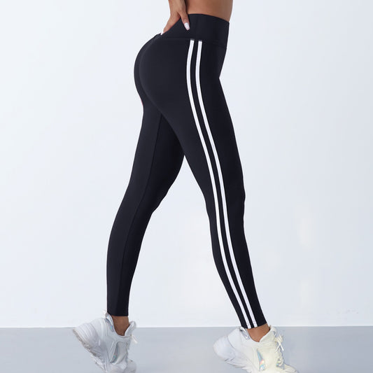 Yoga leggings, womens high waisted and hip lifting