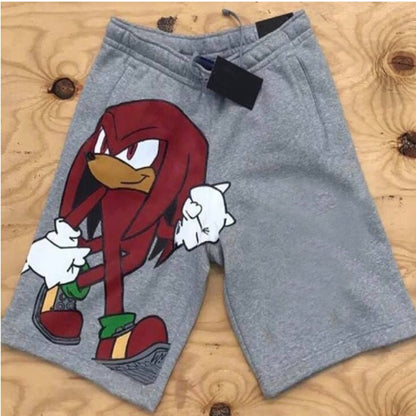 New American Fashion Brand Co branded Shorts for Mens Summer Leisure Sports Pure Cotton Large Quarter Beach Pants